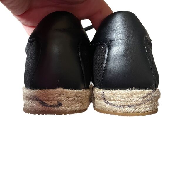 𝅺MICHAEL Kors Black Espadrille Sneakers SZ 8.5 - Picture 9 of 12